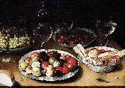 Osias Beert Still-Life of Fruit oil